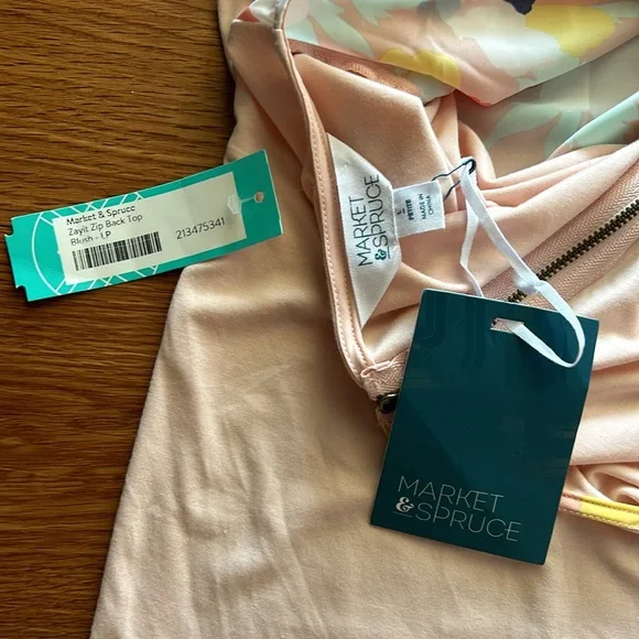 Market & Spruce High-Low Blouse - Picture 6 of 8